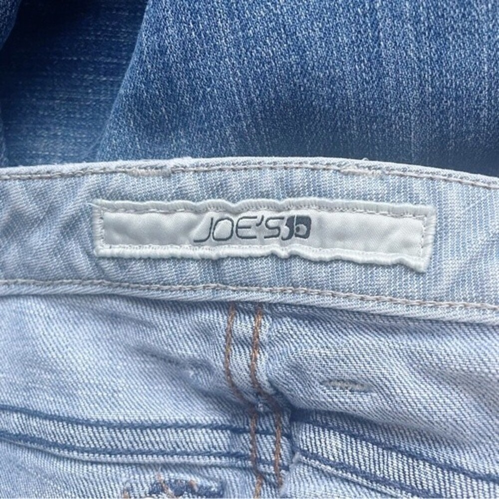 Joe’s Jeans Low Rise Flare Medium Wash Cotton Denim Bootcut Wide Leg Size 28 | 6 - Picture 10 of 14
